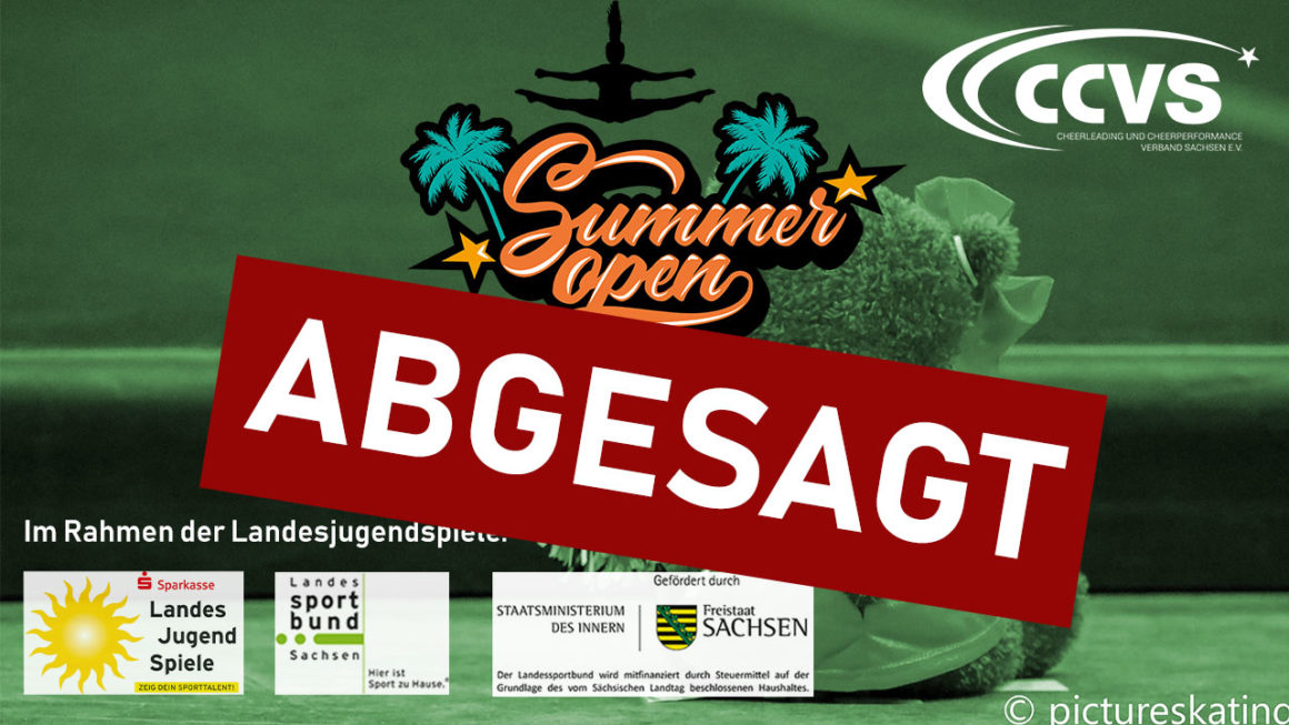Absage Landesjugendspiele (SummerOpen) Absage Landesjugendspiele (SummerOpen)
